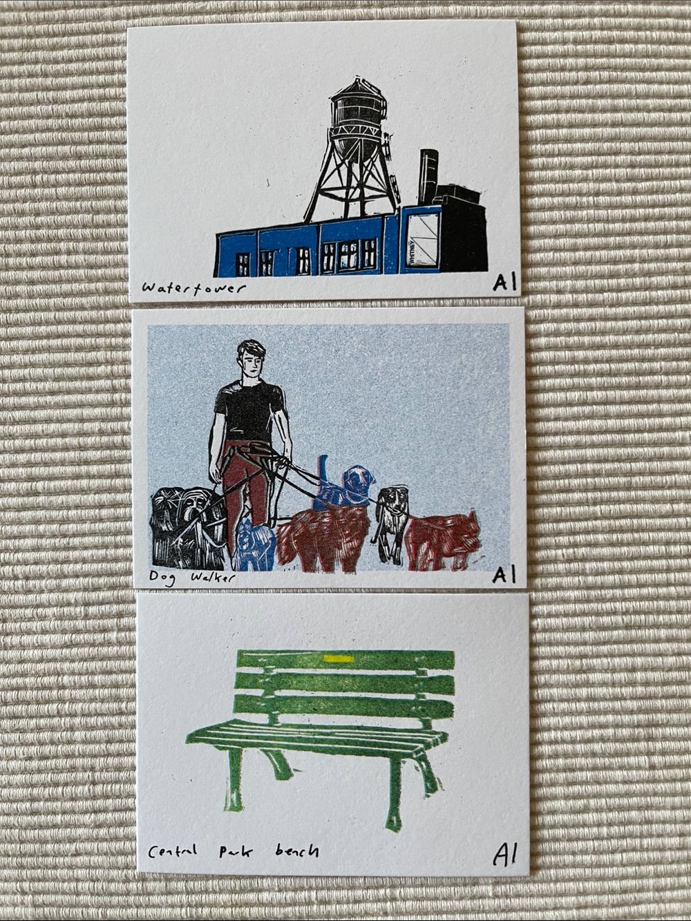 Anastasia Inciardi 3 NYC Mini Prints Set